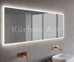 Salle de Bains Moderne avec Meubles Suspendus et Vasques en Céramique Blanche - 2