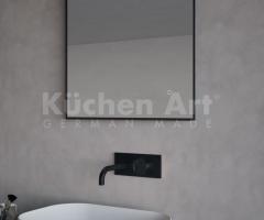 Salle de Bains Moderne avec Meubles Suspendus et Vasques en Céramique Blanche - 6