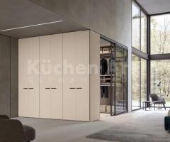Dressing d’angle Up&Down avec armoire double face – Élégance sobre & rangement optimisé - 8
