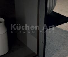 Salle de bains bois foncé & marbre noir | Design contemporain - 6